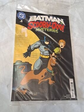 BATMAN AND SCOOBY-DOO MYSTERIES ( DC) #1 COVER BY: DARIO BRIZUELA Never Opened